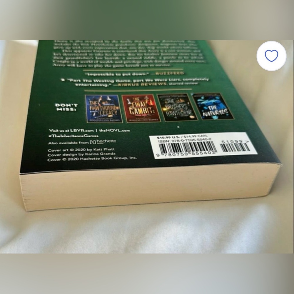 The Inheritance Games Trilogy Set - Picture 6 of 6
